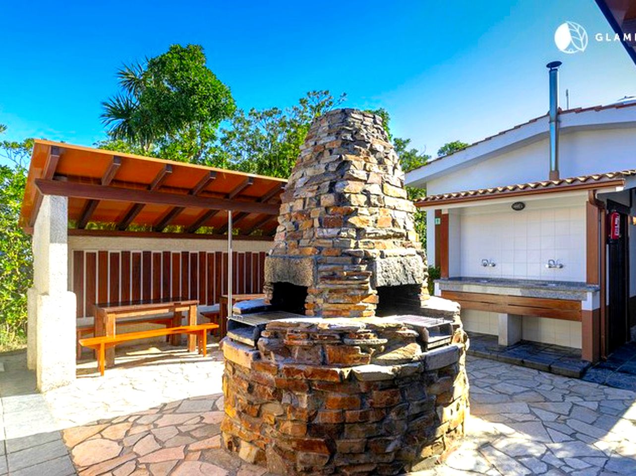 Rustic Cabin Rental at a Beachfront Campground in Galicia, Spain