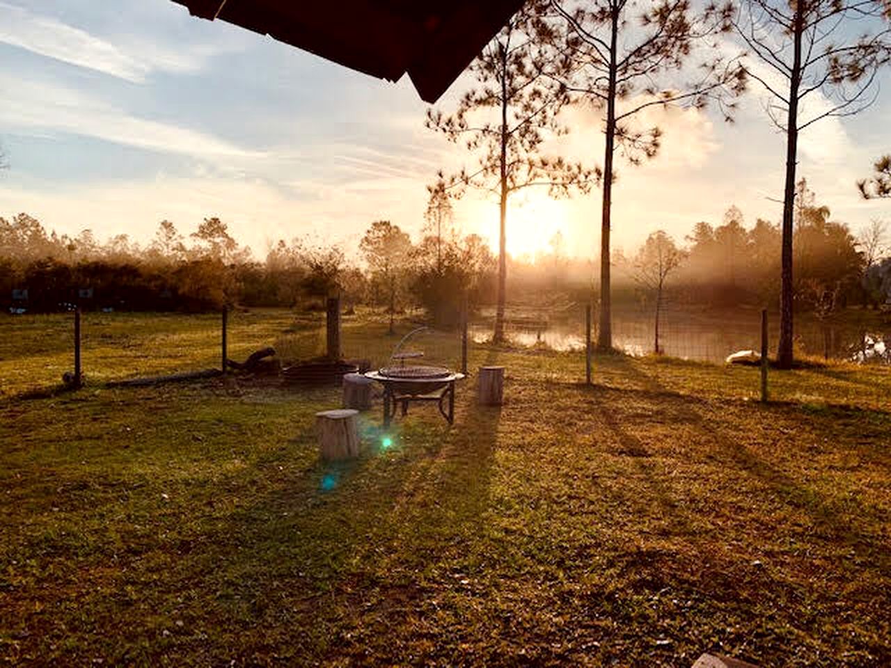 Rustic Cabin Rental on a Charming Farm near Orlando, Florida