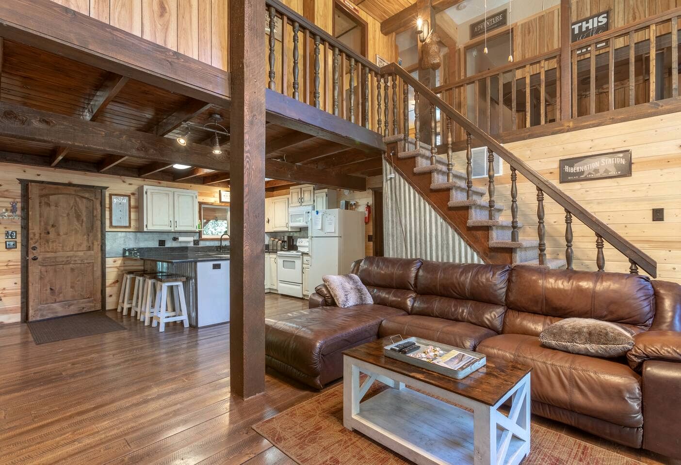 Spacious Rustic Cabin with Hot Tub and Game Loft Near Trails in Island Park, Idaho