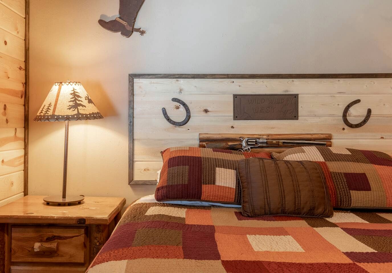 Spacious Rustic Cabin with Hot Tub and Game Loft Near Trails in Island Park, Idaho