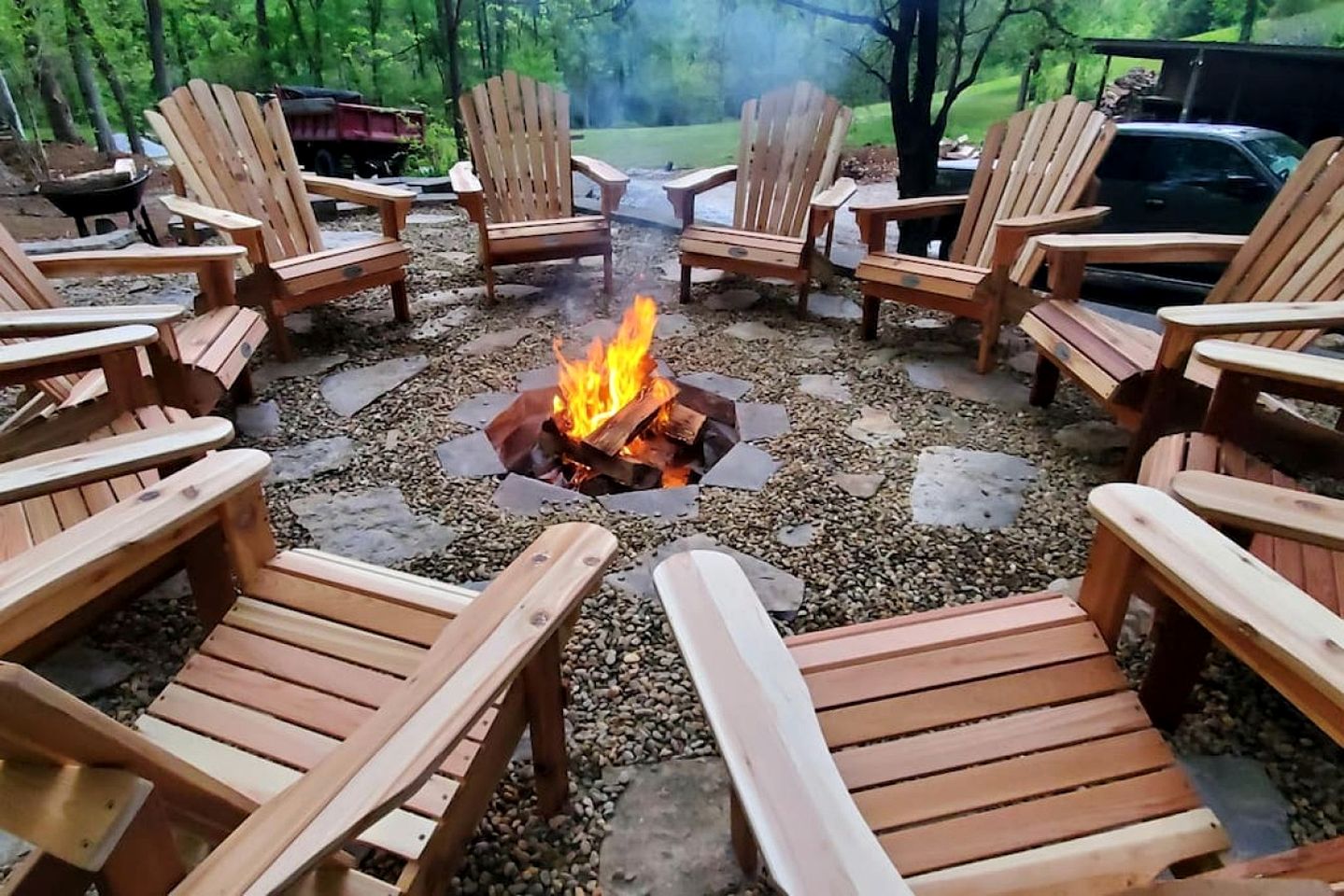Rustic Cabin with Spa and Wonderful Outdoor Living in Tennessee