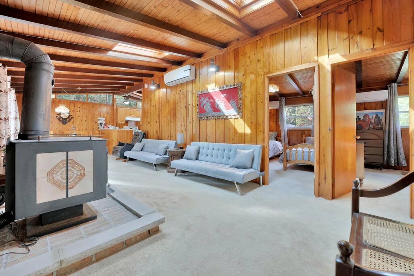 Rustic Family Cottage with Spectacular Sunset Views on Canal Lake, Near Kawartha Lakes, Ontario