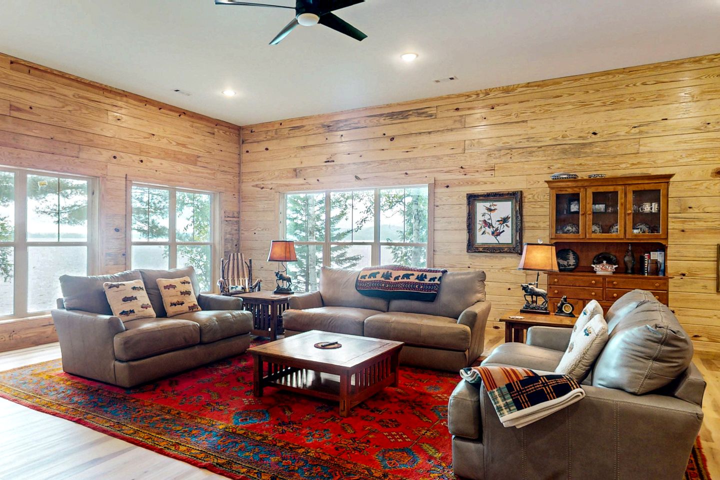 Lush Lakefront Cabin Sanctuary Near Moosehead Lake, Maine