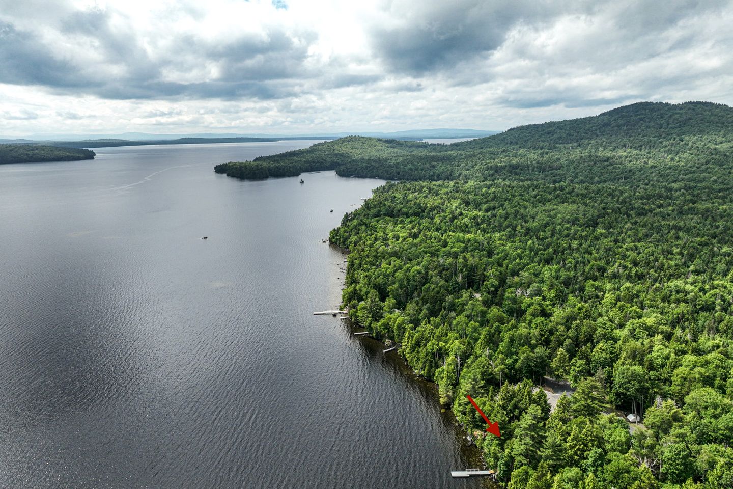 Lush Lakefront Cabin Sanctuary Near Moosehead Lake, Maine