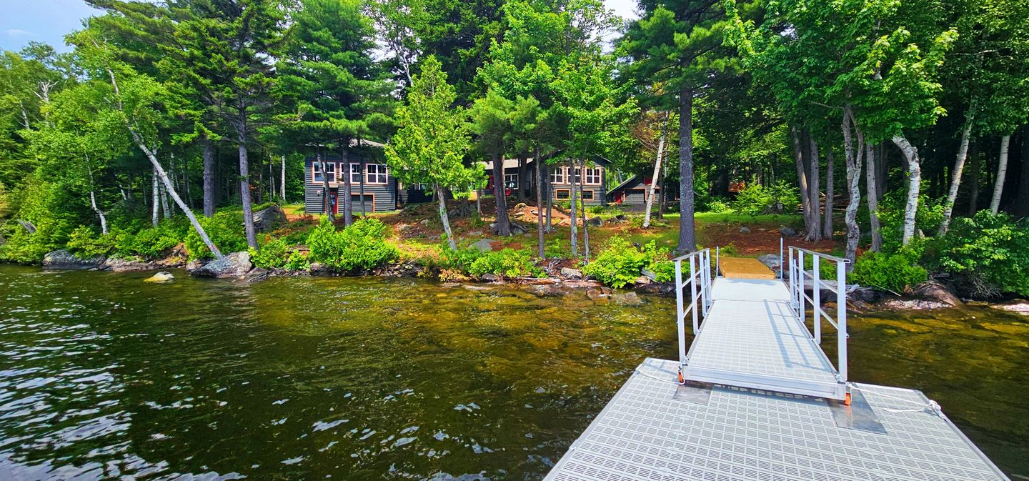 Lush Lakefront Cabin Sanctuary Near Moosehead Lake, Maine