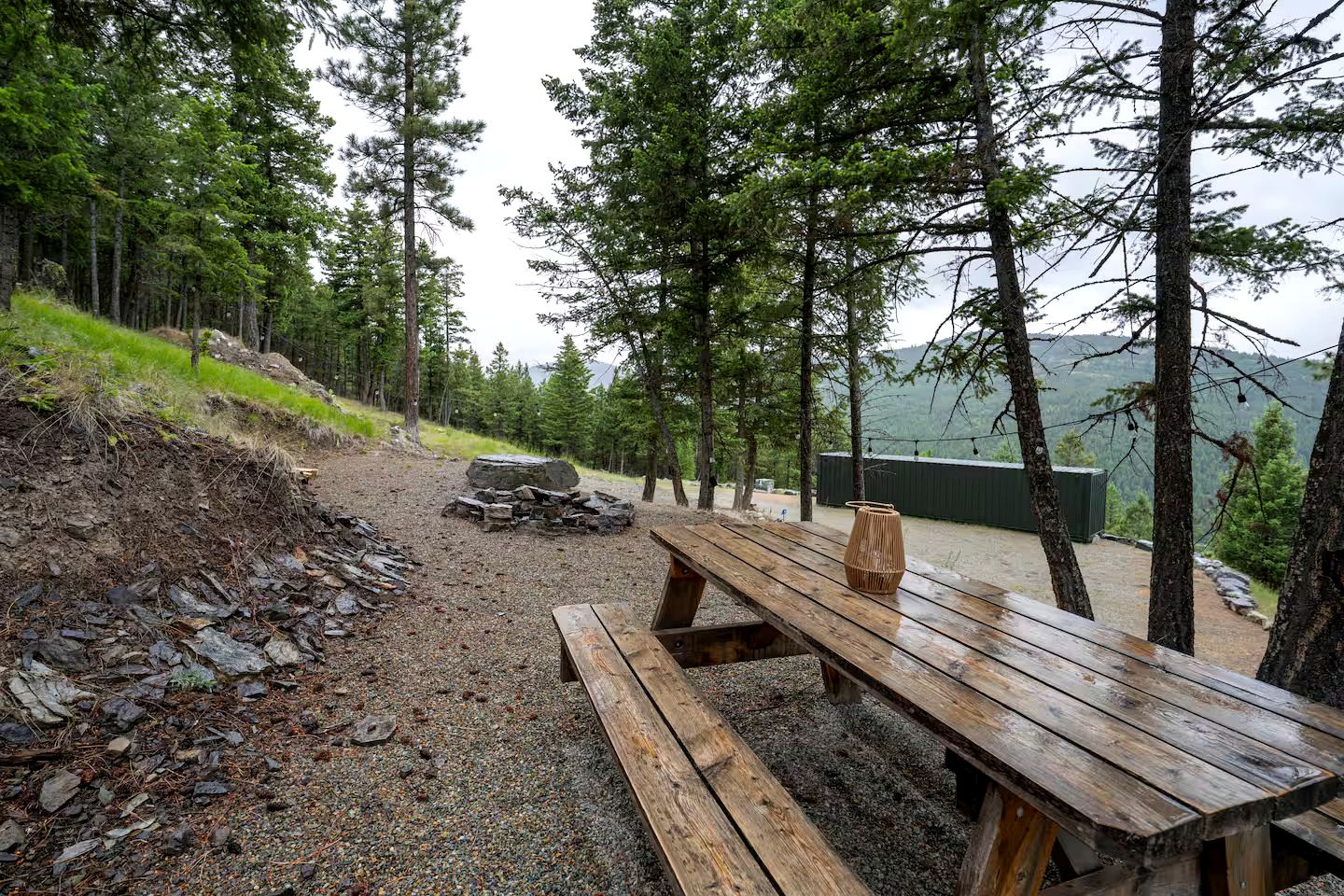 Rustic Elegance Cabin with Outdoor Shower & Mountain Views near Glacier National Park, Montana