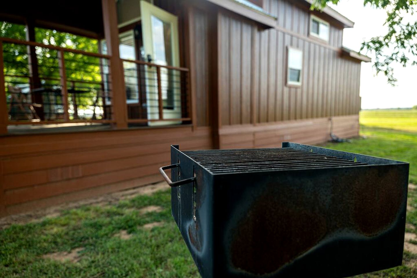 Rustic Elegance in Texas - Amazing Glamping Getaways in this Chilton Cabin Rental