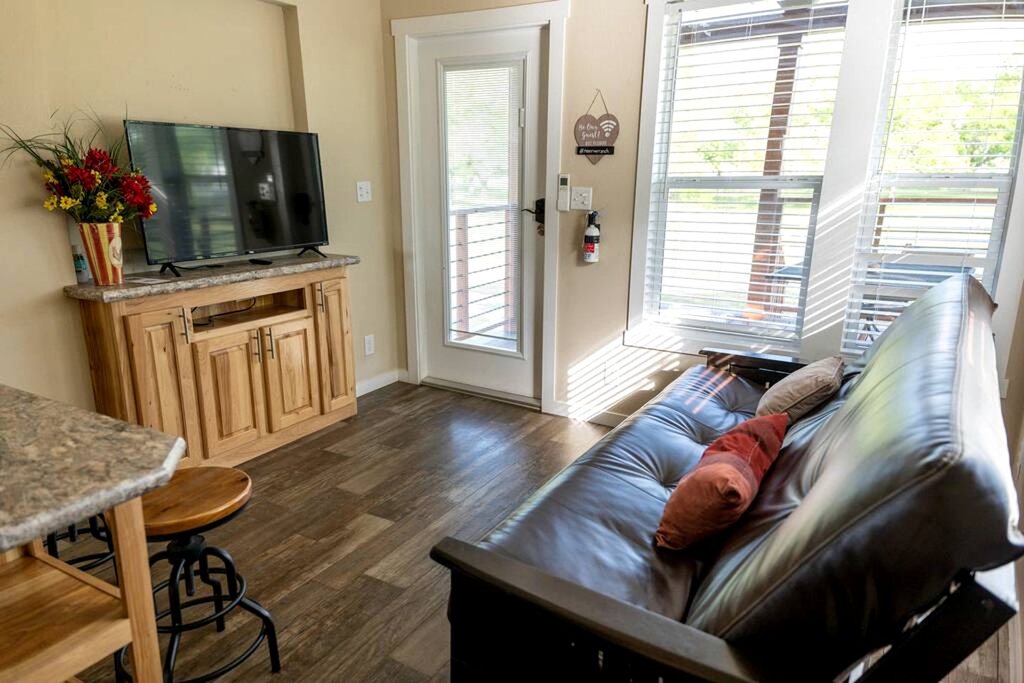 Rustic Elegance in Texas - Amazing Glamping Getaways in this Chilton Cabin Rental