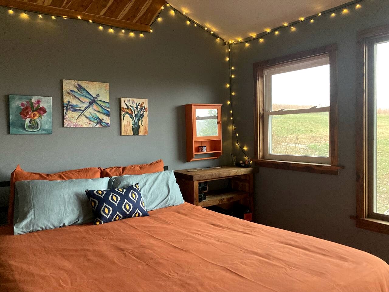 Rustic Glamping Cabin in Hartsburg, Missouri, Ideal to Explore Hart Creek Conservation Area