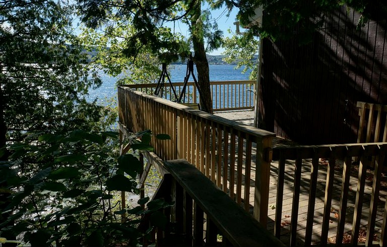 Cabins (Saint-Juste-du-Lac, Quebec, Canada)