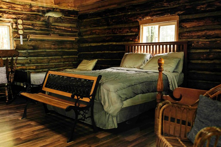 Outdoor Adventure at this Penn Yan Log Cabin!