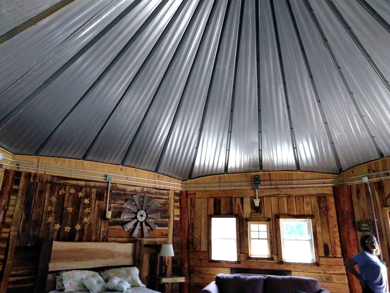 Unique Rustic Yurt Rental for a Peaceful Retreat near Huntington, West Virginia