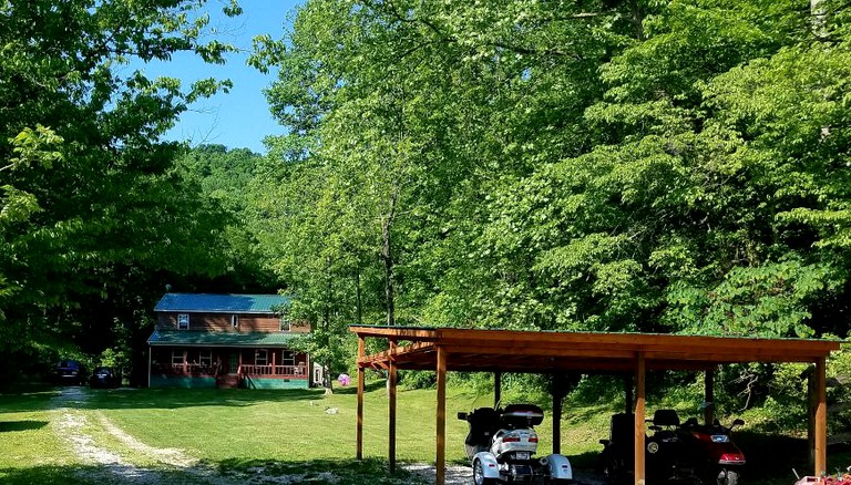 Log Cabins (Genoa, West Virginia, United States)