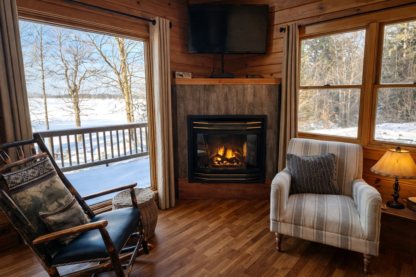 Rustic Retreat with Lake Access and Outdoor Deck in Rockwood, Maine