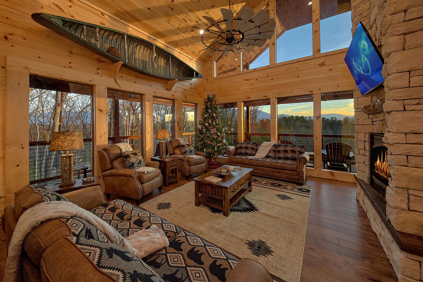 Glamping Vacation Rental with Indoor Pool near the Great Smoky Mountains, Tennessee, for Weekends Away in Nature