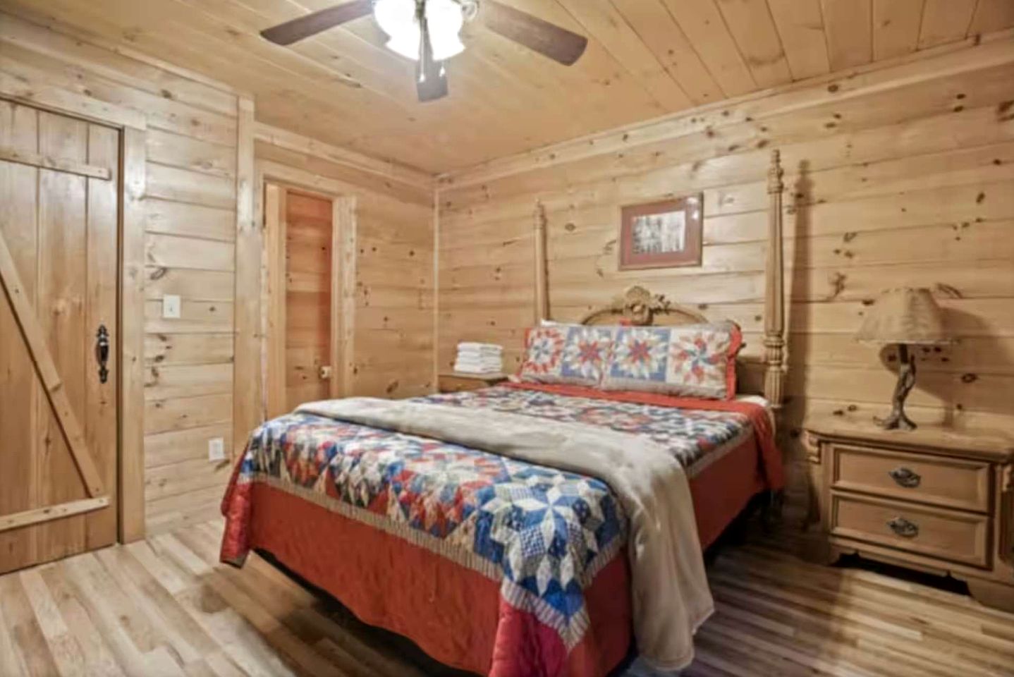 Rustic Smoky Mountain Cabin with Firepit & Game Room near Lake Douglas, Sevierville TN