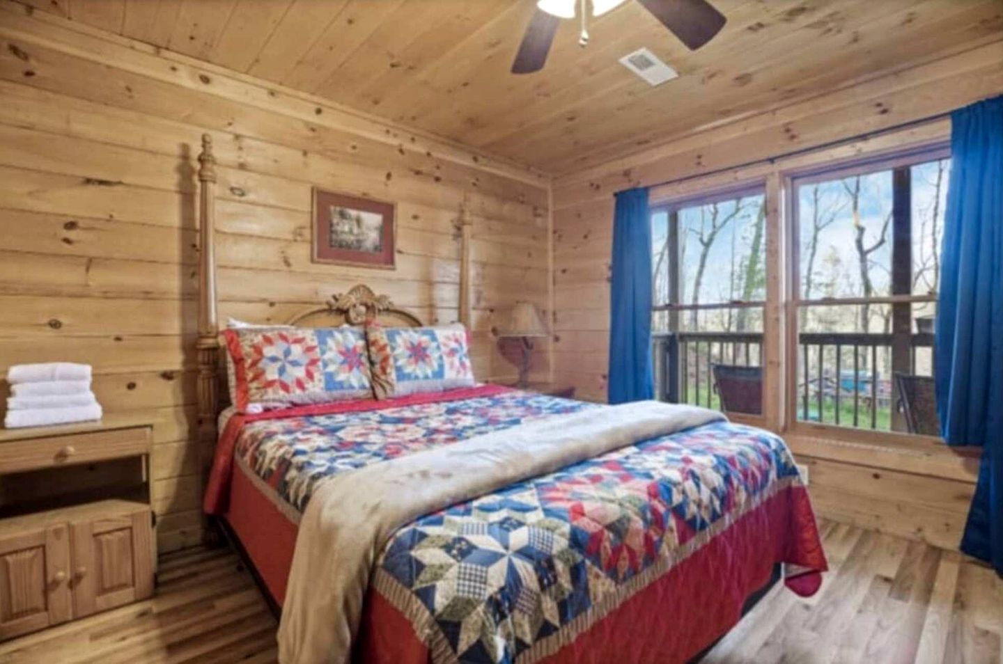 Rustic Smoky Mountain Cabin with Firepit & Game Room near Lake Douglas, Sevierville TN