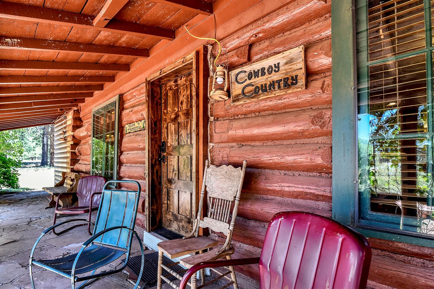 Authentic One Hundred Year Old Log Cabin in the Kaibab Forest, near the Grand Canyon, Arizona