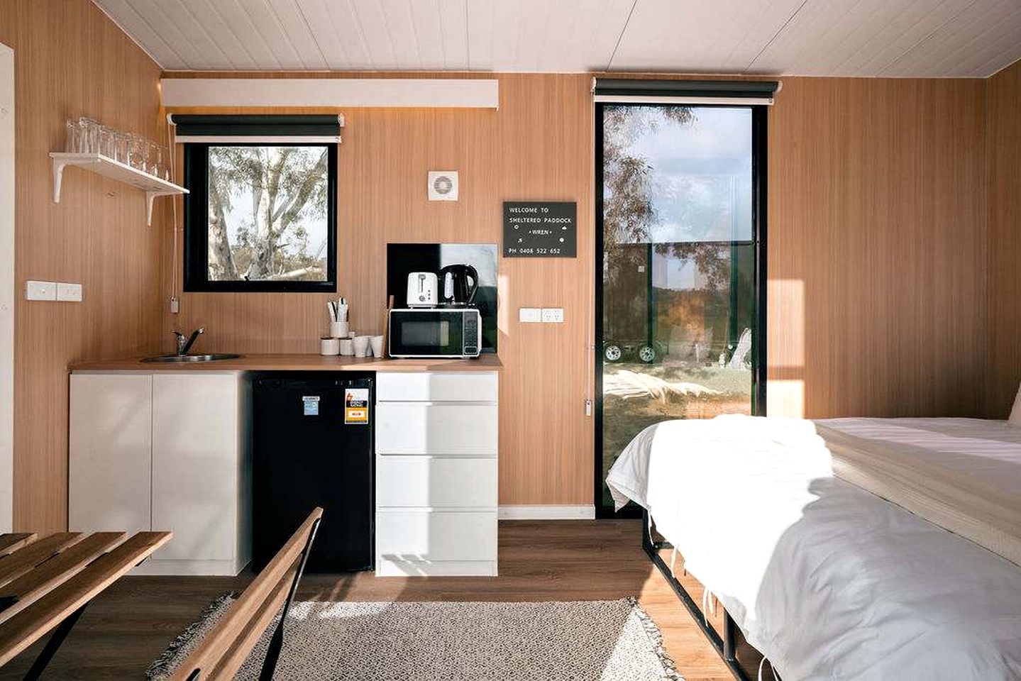 Rustic Tiny House Farm Stay Surrounded by Nature near Pyrenees Wine Region, Victoria