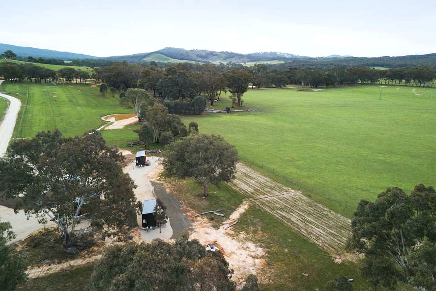 Rustic Tiny House Farm Stay Surrounded by Nature near Pyrenees Wine Region, Victoria