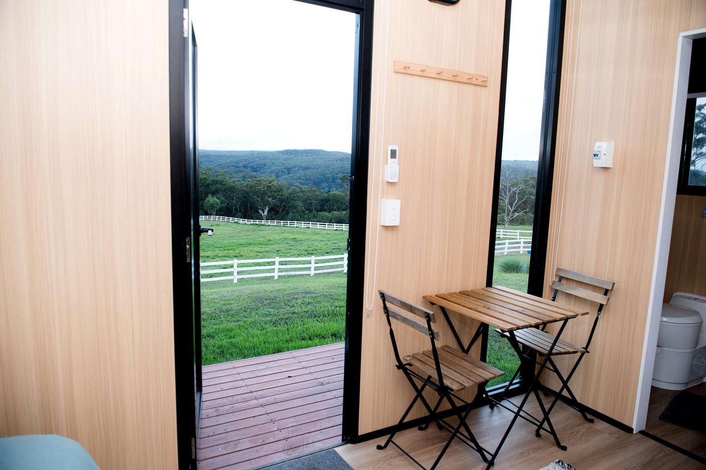 Rustic Tiny House Stay with Horse Encounters near Brisbane Water National Park, Calga NSW