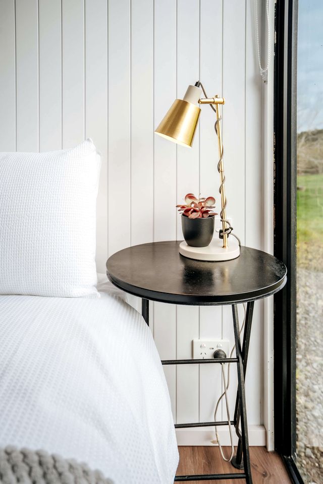 Rustic Tiny House with Outstanding Farmlands Views and Wildlife in North Island, New Zealand