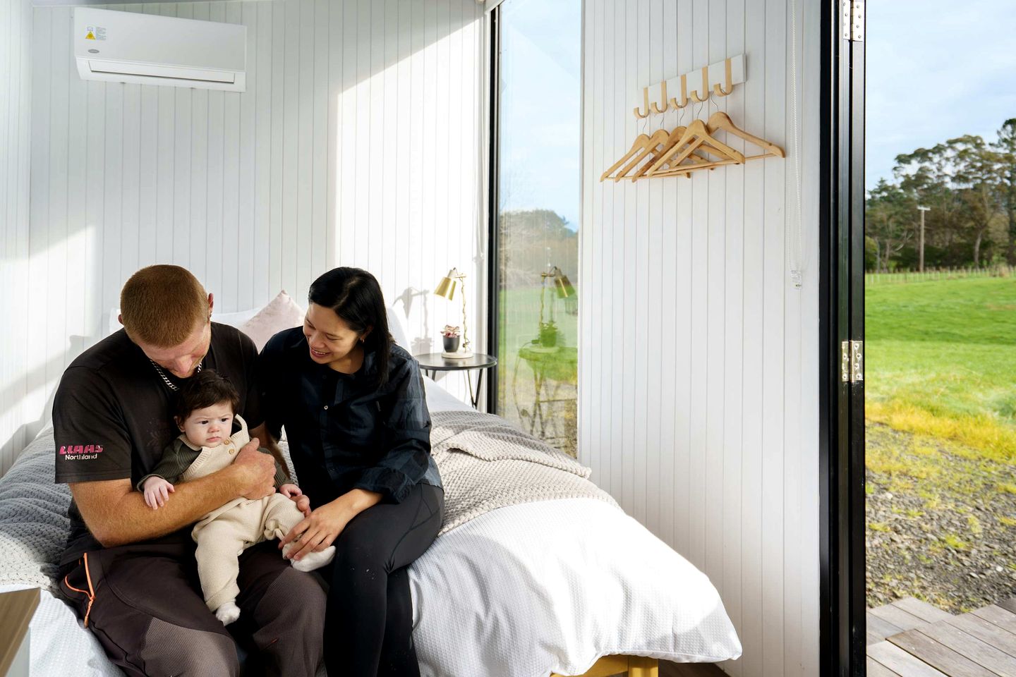 Rustic Tiny House with Outstanding Farmlands Views and Wildlife in North Island, New Zealand