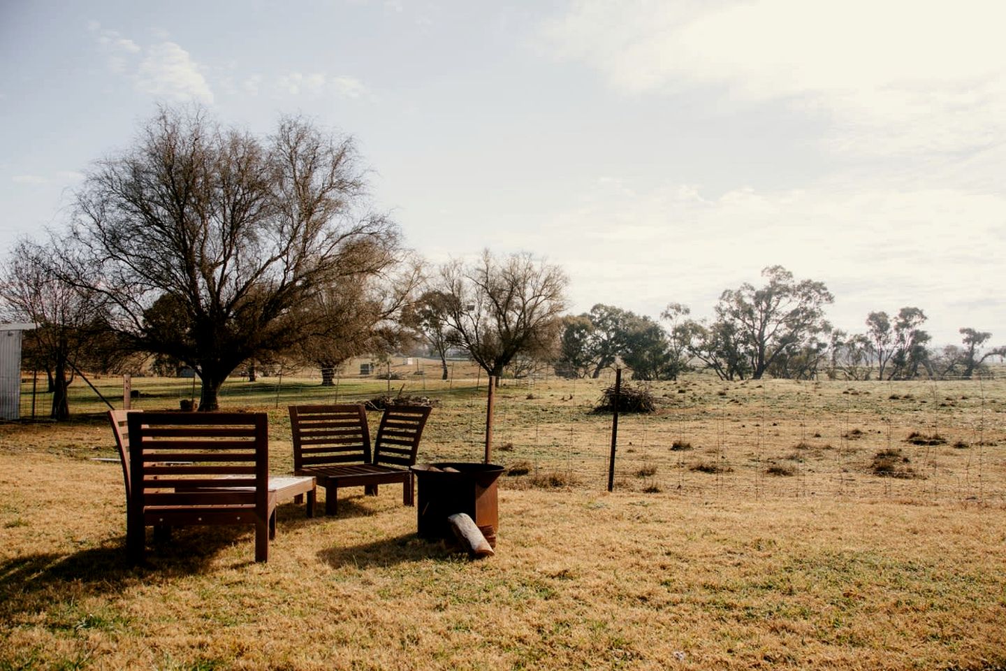 Rustic Tiny House Retreat with Fire Pit in New South Wales, Australia