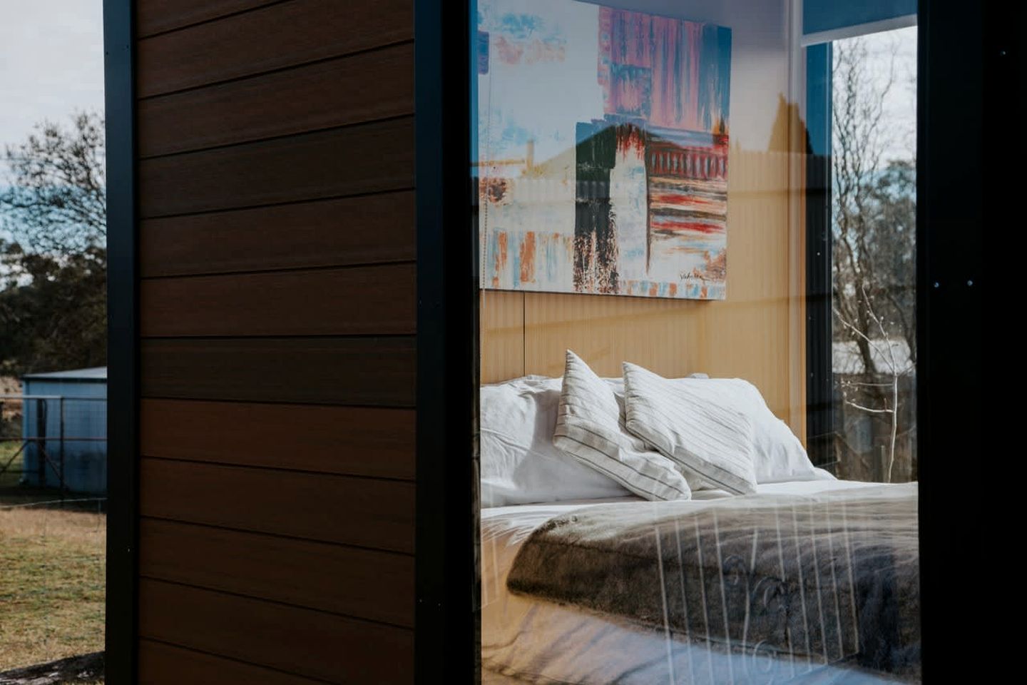 Rustic Tiny House Retreat with Fire Pit in New South Wales, Australia