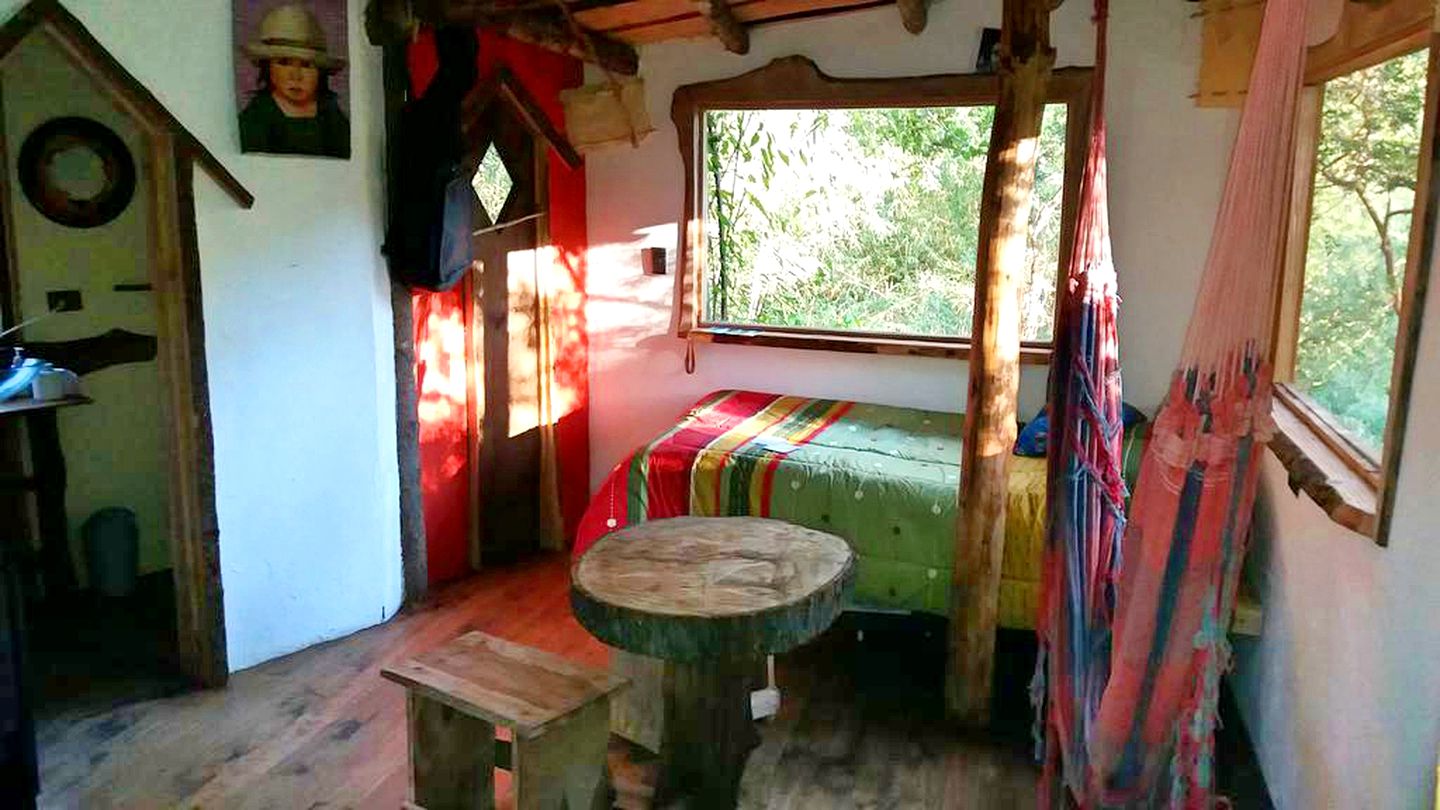 Rustic Tree House Rental near Lake Villarrica in Pucón, Araucania, Chile