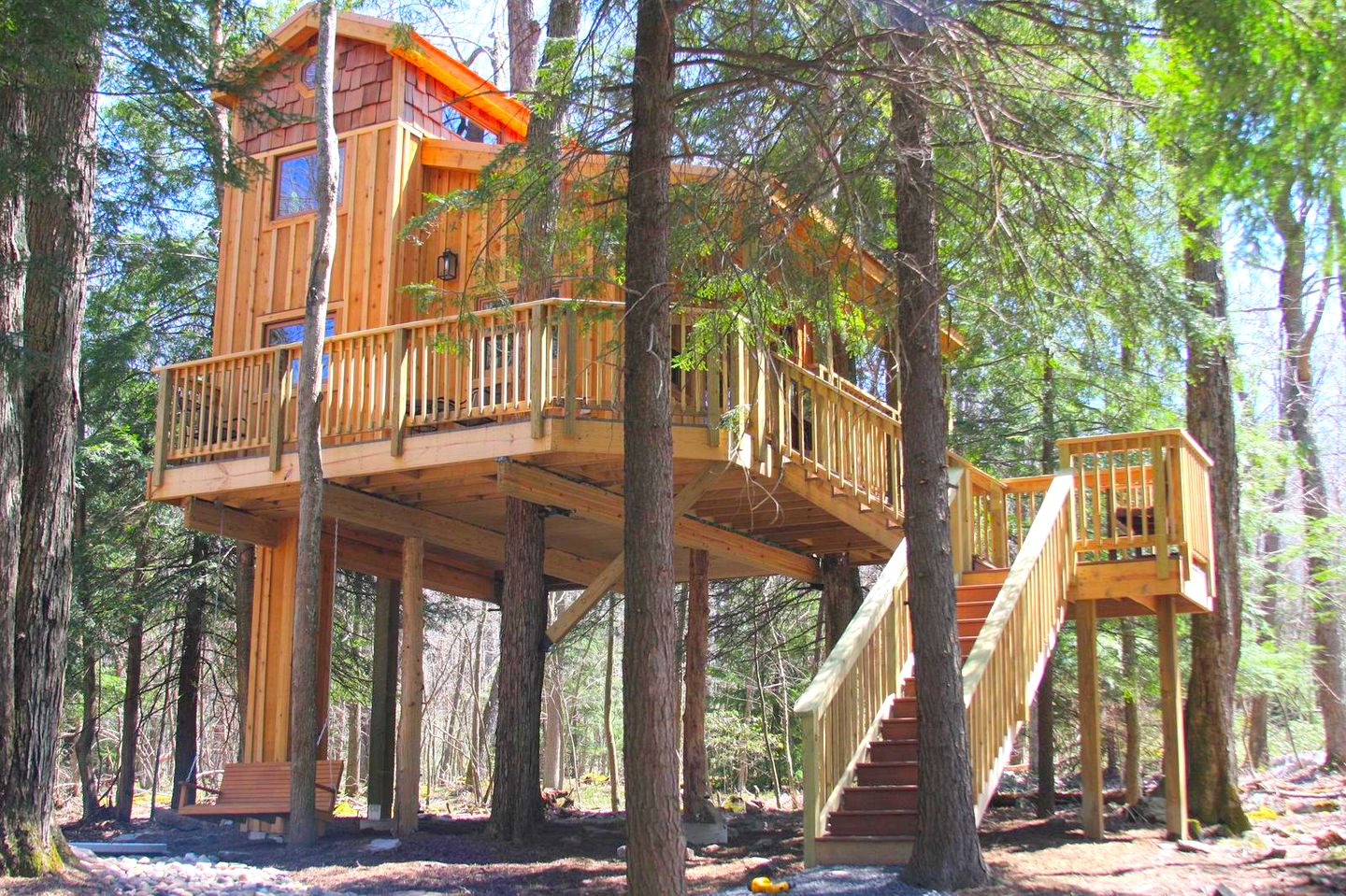 Tree House near Deep Creek Lake, Maryland