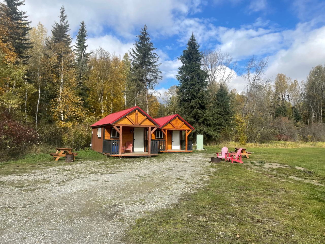 Rustic Wooden Cabin in Golden, British Columbia
