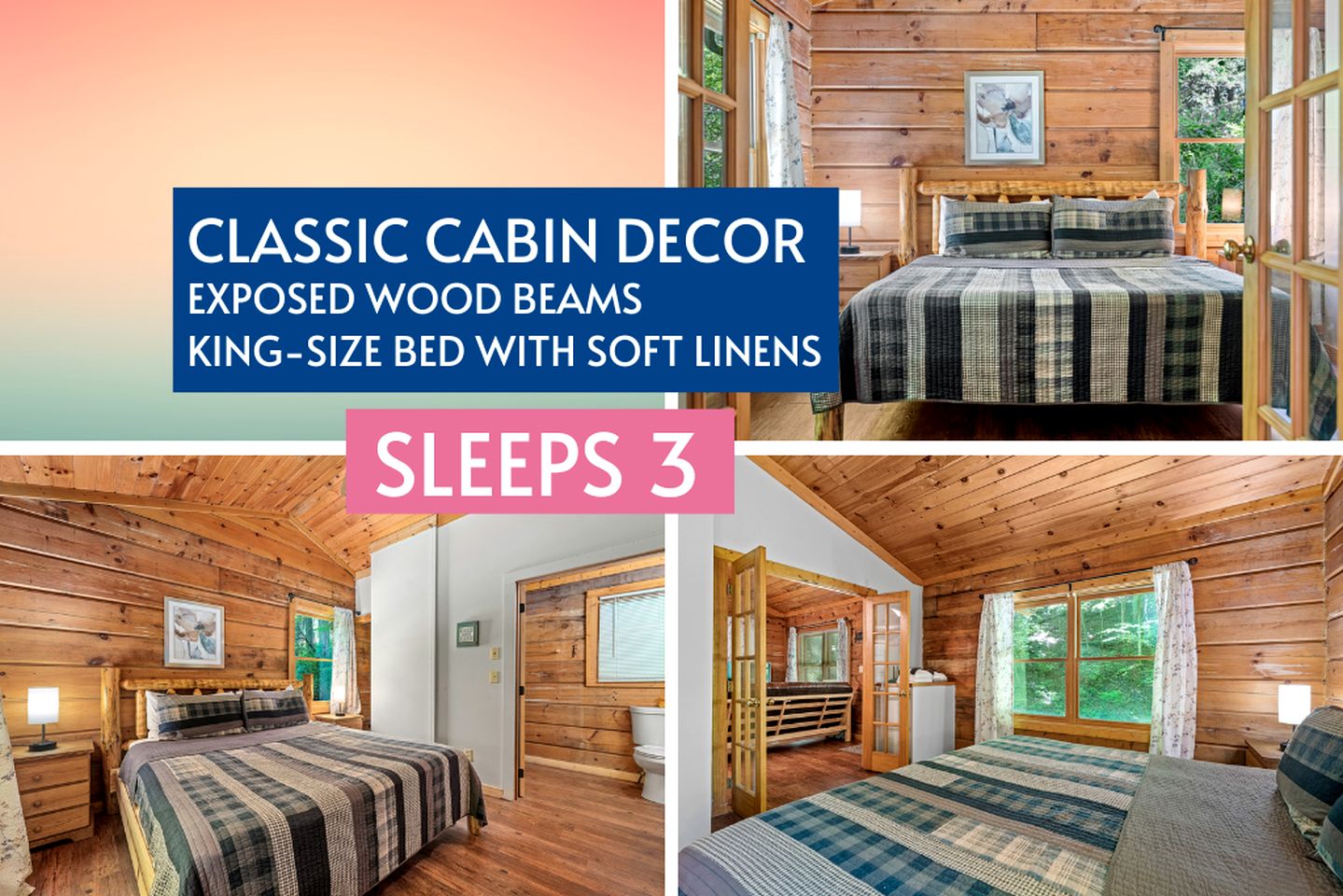 Rustic Wooden Cabin with Hot-tub in Sevierville, Tennessee