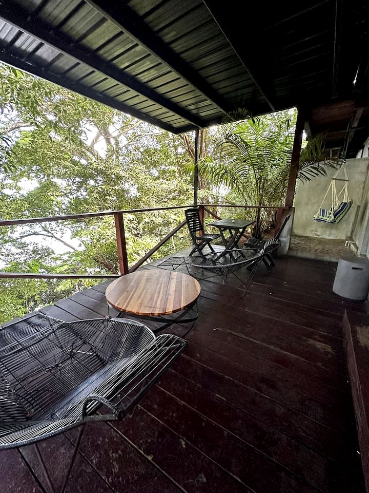 Peaceful Eco Retreat with Pool, Kayaks, Fire Pit & Jungle Cabin Near the Beach Escape in Saboga, Panama