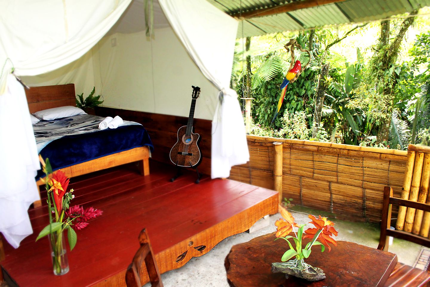 Romantic Safari Tent near the Coffee Farms of Cocora Valley, Colombia