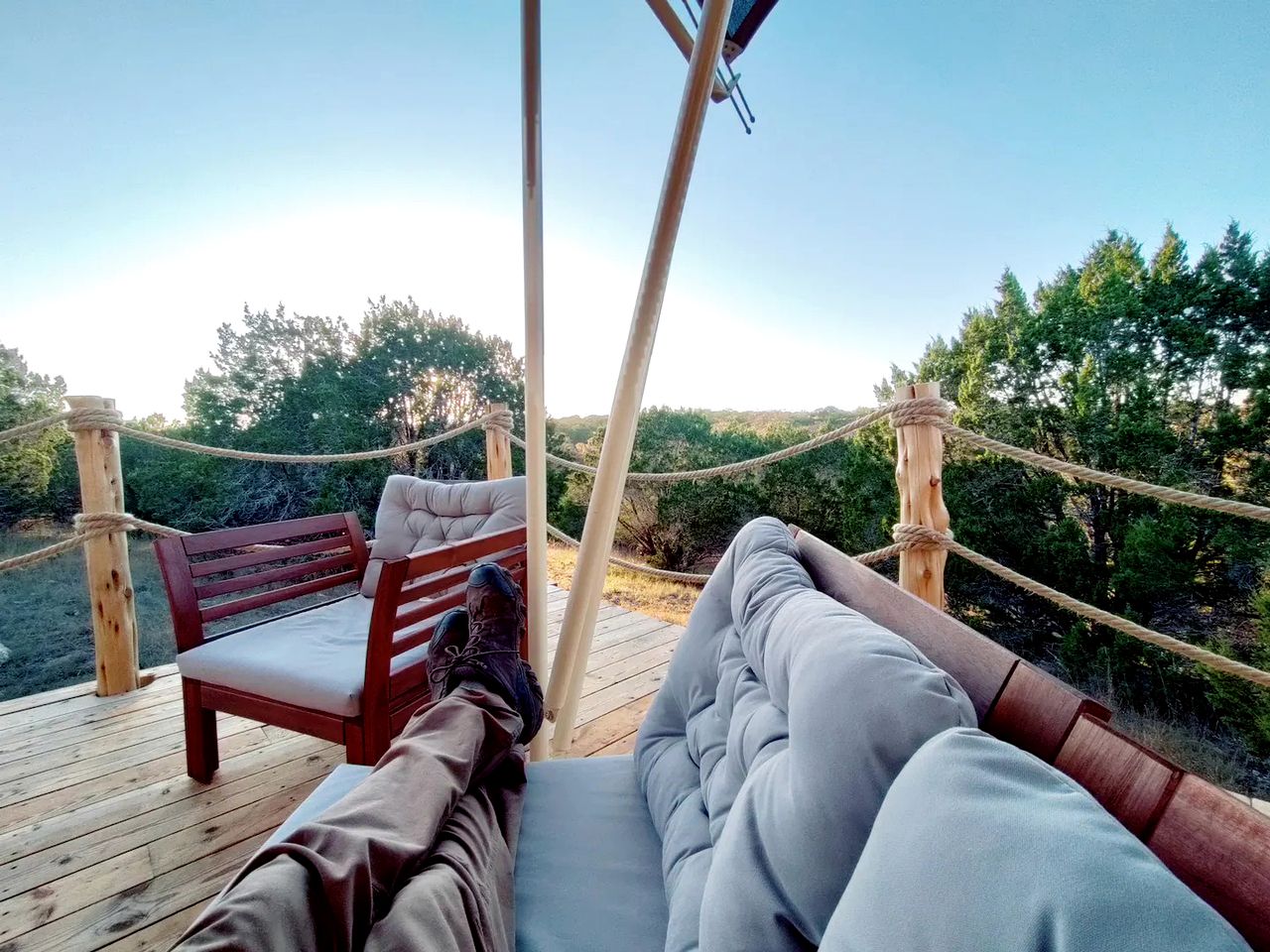 Safari Style Glamping Experience in the Heart of Texas Hill Country, Perfect for Animal Lovers