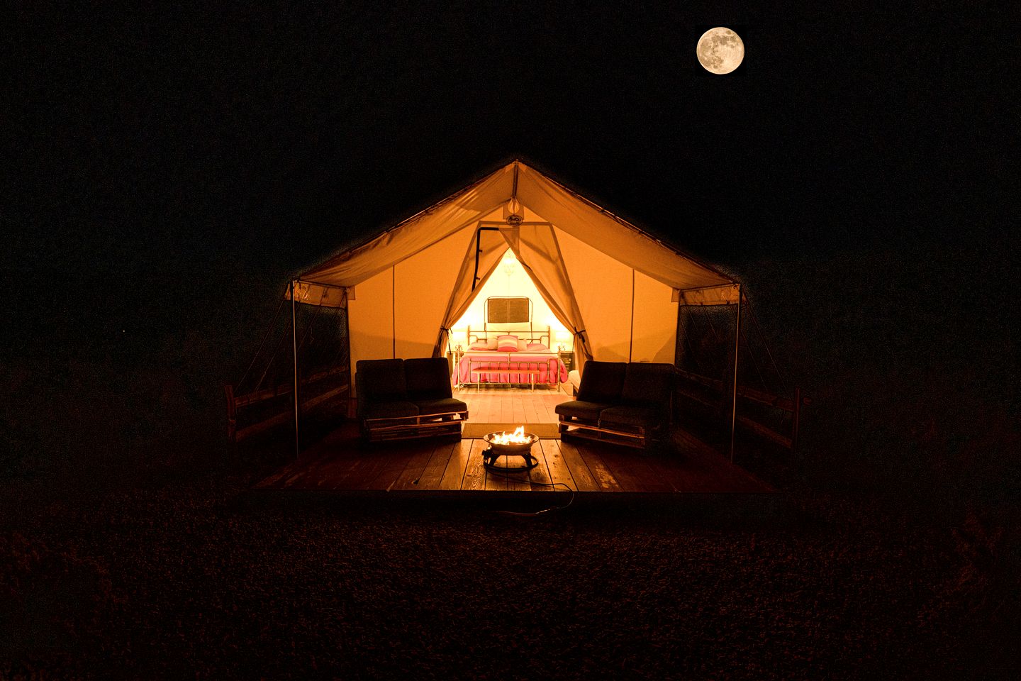Safari Tent Adventure in Kanab, Utah: A Unique Glamping Experience