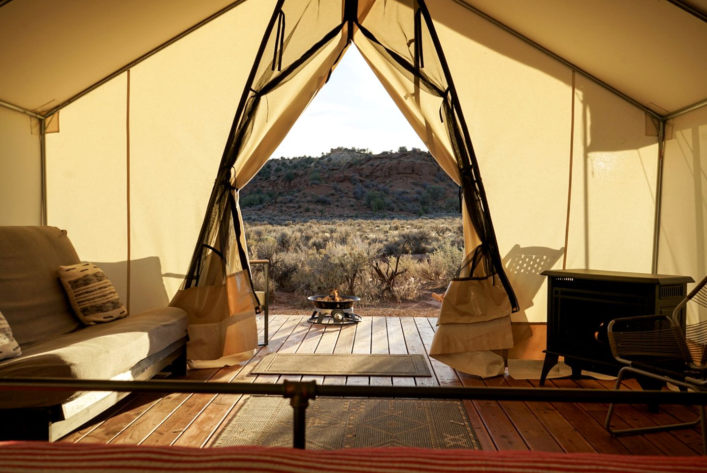 Safari Tent Adventure in Kanab, Utah: A Unique Glamping Experience