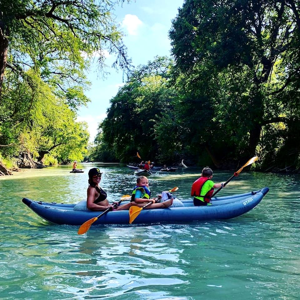Safari Tent Nature Escape on the San Marcos River: Perfect for a Glamping Vacation near Kingsbury, Texas