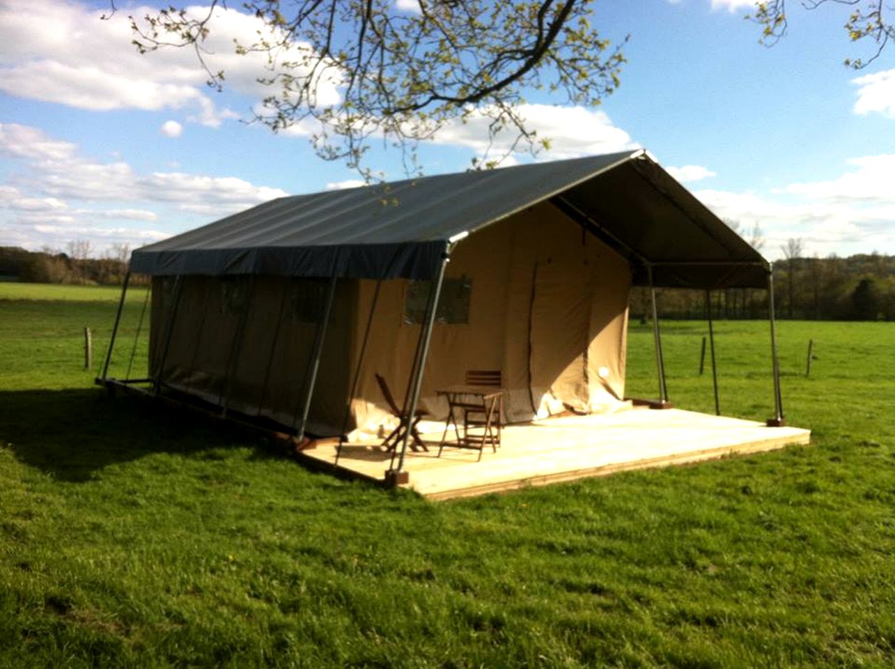 Safari Tent on Farm with Pool near Bordeaux, France