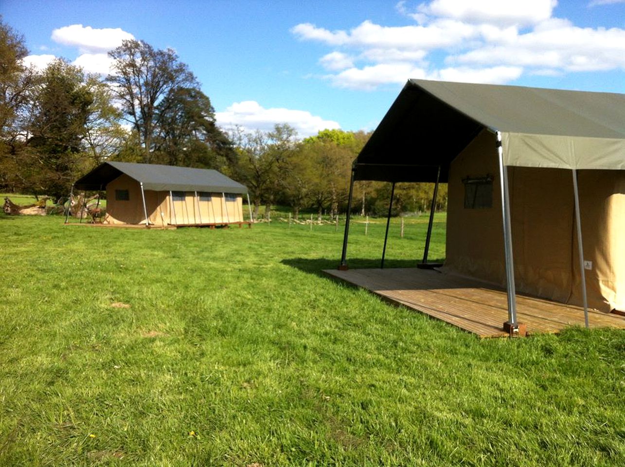 Safari Tent on Farm with Pool near Bordeaux, France