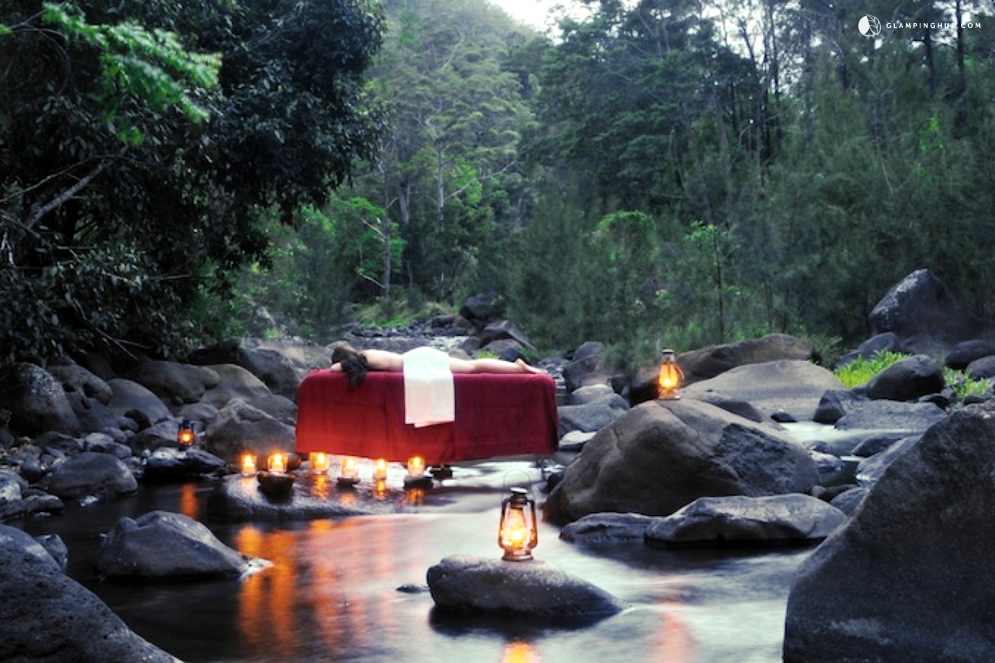 Spa Retreat National Park Queensland Glamping Australia