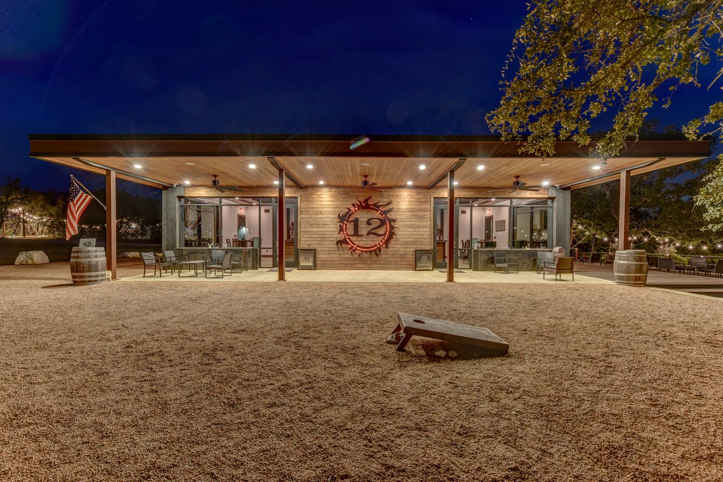 Safari Tent for Two for Romantic Weekends Away at a Working Winery near Fredericksburg, Texas