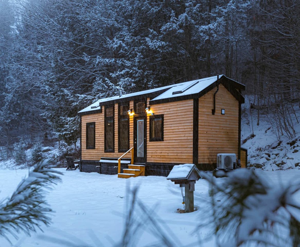 Gorgeous Cedar Tiny House for a Unique Pet-Friendly Getaway in Chester, Vermont