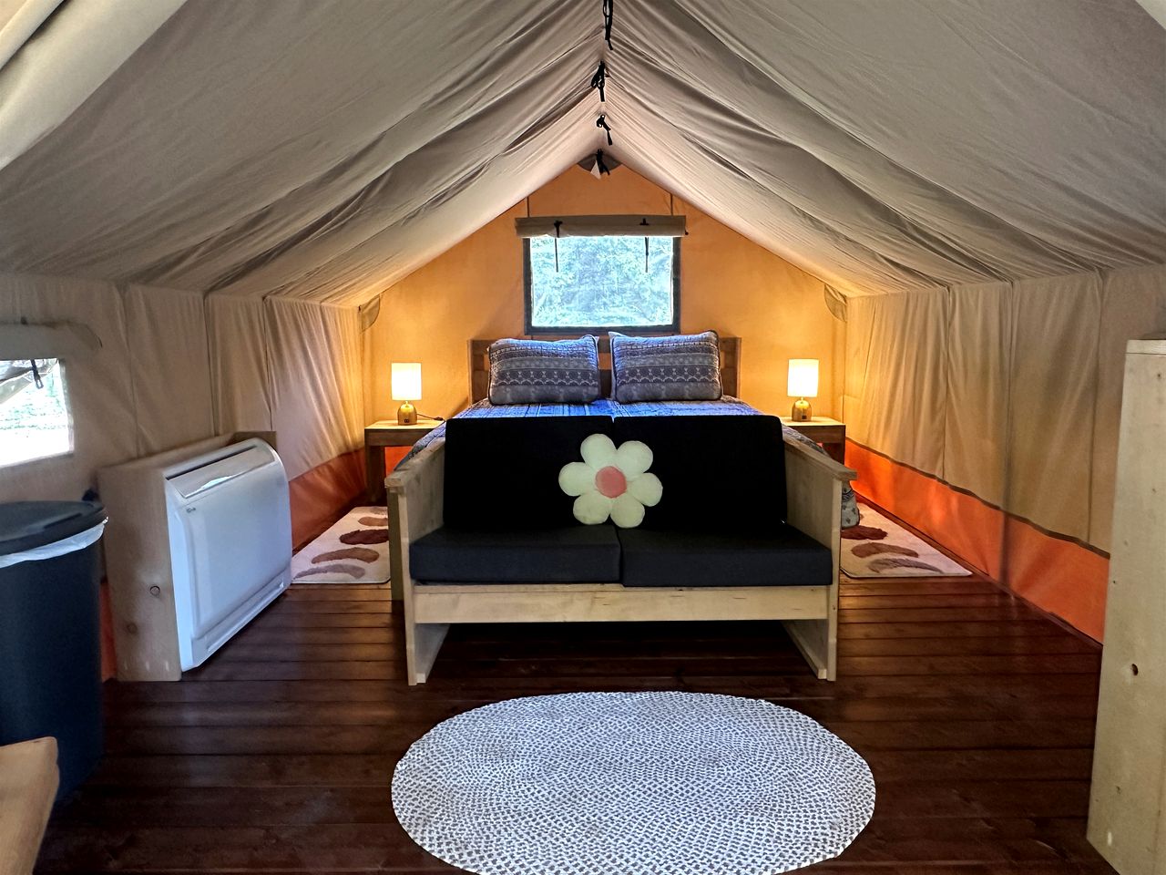 Radiant Safari Tent Escape near Smoky Mountains in Tennessee