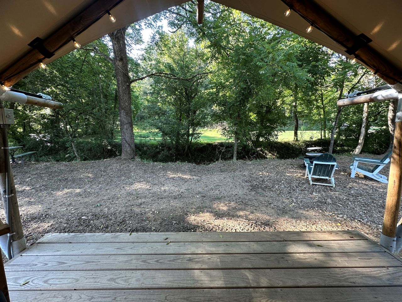 Radiant Safari Tent Escape near Smoky Mountains in Tennessee