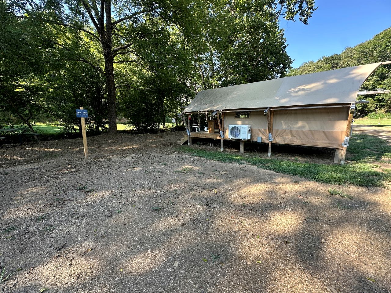 Radiant Safari Tent Escape near Smoky Mountains in Tennessee