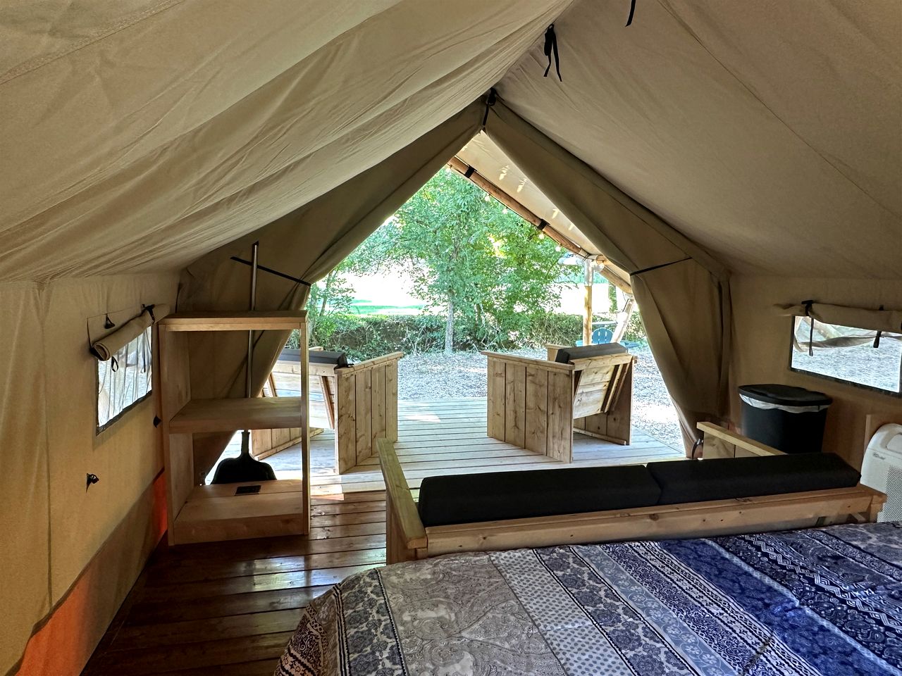 Radiant Safari Tent Escape near Smoky Mountains in Tennessee