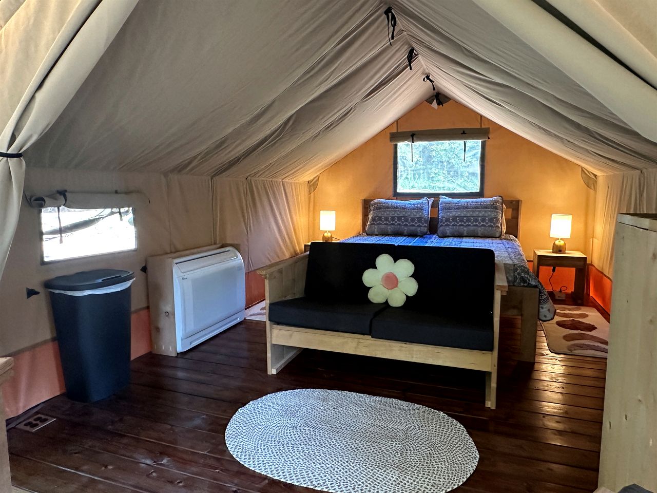 Radiant Safari Tent Escape near Smoky Mountains in Tennessee
