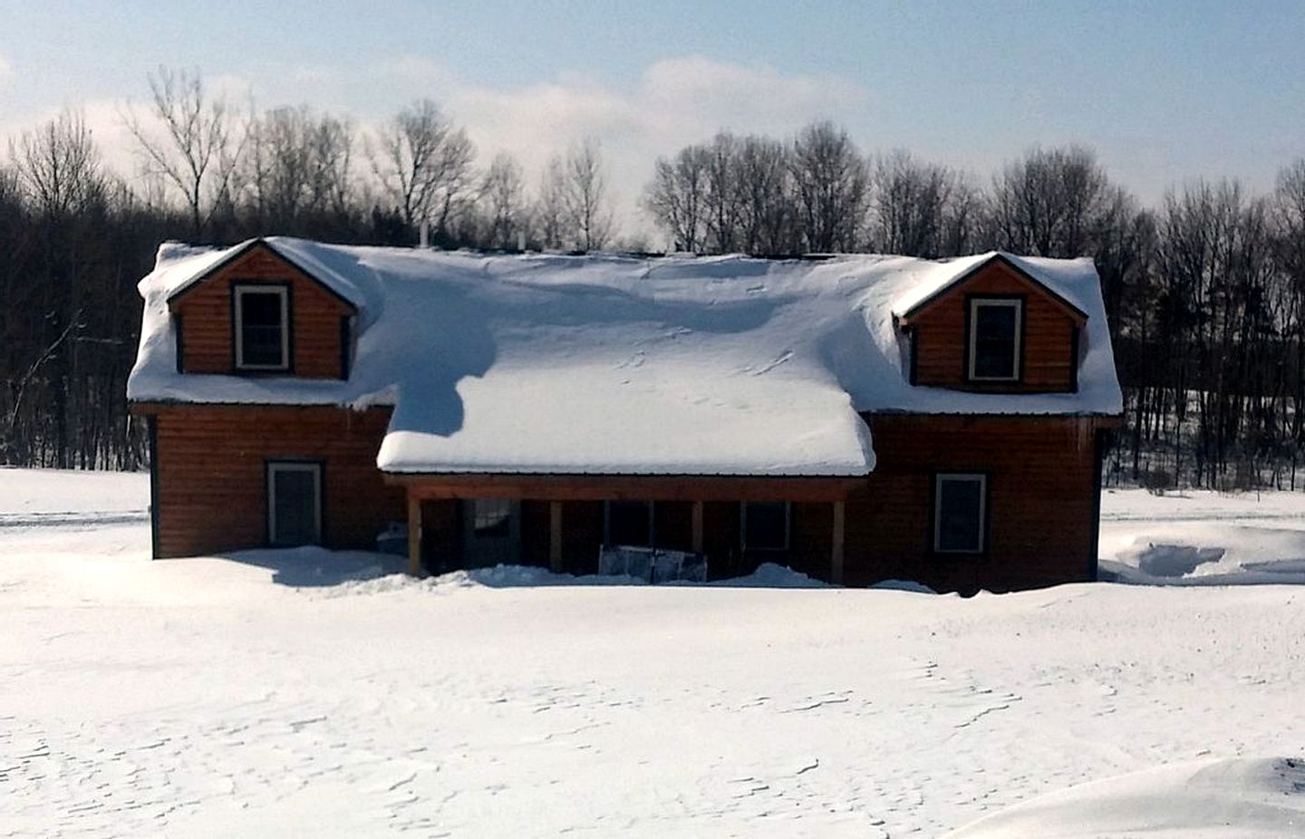 Rural Log Cabin Rental with Barbecue near Salmon River, New York